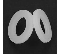 12 Pièces Joints en Silicone Rondelles Plates Joint Torique en Caoutchouc Rondelles d'étanchéité Kit D'assortiment utilisé pour Sceller le Tuyau de Robinet, le Robinet, le Tuyau à Soufflet (1/2)