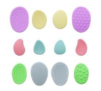 12 Pièces Jouet Stones Sensoriel Soft Silicone Worry Stone Texturée Fidget Toys Anti Stress Pierres de Jouets Sensoriels for Kids and Adults Anti Stress Anxiety Autism