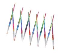 12 Pièces Kit de Pinceaux à Ongles Outils pour Nail Art pour Salon et Usage Domestique Durable et Flexible
