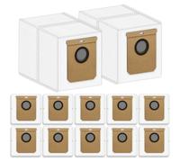 (12 pièces) L60 Hybrid Sacs à poussière de remplacement compatibles avec Eufy L60 SES/ L50 SES/ L60/ L50/ L60 Hybrid, sacs jetables pour aspirateur robotique, sacs filtrants