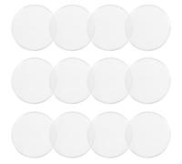 12 Pièces Lentille Optique Convexe 3D en Acrylique | Lot de Lentilles, Usage en Physique et Enseignement, Outil Scientifique, Facile à Utiliser, Format Clair