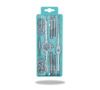 12 pièces M6-M12 jeu de tarauds et de matrices, 45 tarauds métriques en acier à filetage pour écrou à vis, matrices pour clé à taraud avec boîte, pour le travail des métaux, filetage sur métal mou, M6