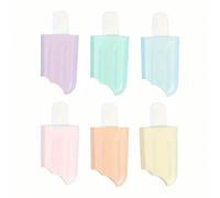 12 pièces Marqueurs fluorescents en forme de glace, surligneurs en forme de sucette, stylos fluorescents mignons, pointes durables, profitez du plaisir d'écrire. Convient pour une utilisation au burea