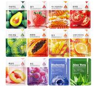 12 Pièces Masque de Beauté Daily Care, Masque Visage Hydrogel, Masque Visage Hydratant, Améliore L'élasticité de la Peau, La plupart des Types de Peau, Un bon cadeau pour une dame