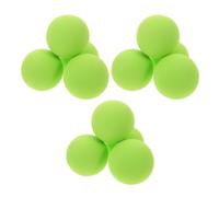 12 Pièces Mini Boules Anti-Stress en Mousse Eva 6cm | Balles Souples Vert Clair, Lot de Remplacement pour Lanceur, Légères, Sûres, à Lancer, Garçon et Filles et Ados