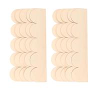 12 Pièces Moulure Décorative en Bois Festonné Beige DIY | Finition Brute, Bord Ondulé Sculpté, Style Vintage Moderne Rustique, pour Vitrines et Bibliothèques