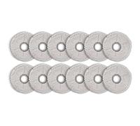 (12 pièces) N30 Pro Omni Serpillères pour ECOVACS DEEBOT N30 Pro Omni/ T30S Pro Omni/ T30C Pro Omni/ T50 Max Pro/ X5 Omni/ X1 Omni/ T30S Combo/ T30 Omni/ T50 Pro Omni/ T10 X2 Omni Tampon de vadrouille