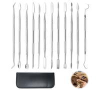 12 Pièces Outils De Sculpture Modelage,Outils Sculpture Argile,Accessoire Poterie,Kit De Poterie,Kit De Poterie,Outil Sculpture Cire Pour Sculpter Et Fabriquer Des Figurines En Cire Ou Des Poteries