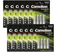 12 pièces pack avantage AAA, Micro LR3, HR03, accu NiMH avec 600mAh en blister de 4, Always Ready avec faible auto-décharge, accu Ready to Use
