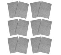 12 Pièces Panneau D’absorption Acoustique en Polyester | Réduit les Réflexions Sonores, Léger et Antidérapant, pour Home Studio, Salle de Musique