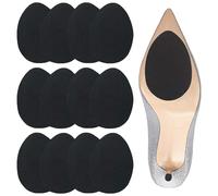 12 Pièces Patin Antiderapant Chaussure, Protections pour Semelles de Chaussures, Coussinets Antidérapants pour le Fond et le Talon des Chaussures, Patin Anti Bruit Chaussures Talon