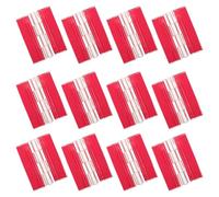 12 Pièces Petite Charnière de Piano Acrylique 45mm Rouge | Design Invisible et Décoratif, Usage pour Coffret Bijou, Vitrines, Projets Créatifs