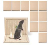 12 Pièces Piège Cafard Collant Puissant, Pièges à Cafards et Blattes Professionnel, Piège Fourmis Adhésif, Attrape Insectes Intérieur pour Maison Cuisine Bureau Restaurant