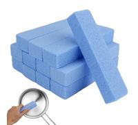 12 Pièces Pierre Ponce Wc Brosse, Pierre De Nettoyage Réutilisable, Cleaning Block WC, Efficacement Les Taches de Calcaire, Pour Toilettes, Salle de Bain, Lavabos, Baignoires, Cuisine, Barbecue