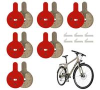 12 Pièces Plaquette de Frein Trottinette Électrique, Universelle Plaquette de Frein Compatibles avec Kugoo Kukirin G2 Pro BOLI BB8 NOVELA YINXING BOLIDS, Semi Métallique Résine Plaquettes