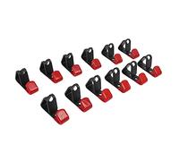 12 Pièces Pneu Roue Jante Moyeu Suspendu Crochet en Métal Support en Métal Magasin Présentoir Support Crochet de Course