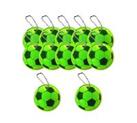 12 Pièces Porte-clés De À Nuit Football Pendentif Lumineux Ornement Clé Réfléchissant Football Pour Trouver Facilement La Clé Porte-clés Lumineux
