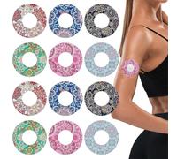 12 Pièces Protection Capteur Libre 2, Protection Capteur Diabete, Patch Capteur Libre 2, Patch de fixation pour capteurs, Imperméable et respirant(Ne s'applique pas à Libre 3)(5)