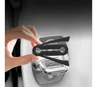 12 Pièces Protection pour Serrure de Porte pour Citroen C4 II/2 Grand Picasso 2013-2016, Amortisseur Silencieux Protecteur de Serrure de Porte, Accessoires Porte Serrure (Noir)