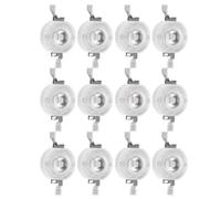 12 pièces Puce LED de Rechange 3W pour Projecteur scène | SMD LED, Sortie Stable, Réparation, pour Studios Photo et Équipes de Maintenance Événementielle
