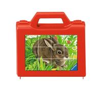 Puzzle cube Ravensburger - Cube Animaux de la ferme, 12 pièces multicolore G