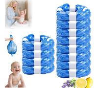 12 Pièces Recharge Poubelle a Couche, Sac Poubelles à Couches et Recharge Grande Capacité Anti-odeurs,Poubelle Compatible avec Tommee Tippee, Genie Litter Locker