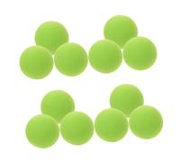 12 Pièces Recharges de Boules en Mousse Souple, Mini Balles 6cm | Écume Légère, Usage Intérieur en Classe, sans Traces, Sûre, Vert Clair, pour Garçon et Filles et Ados