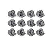 12 pièces roues de lave-vaisselle, compatibles for Bosch, compatibles for les roues de support de machine à laver la vaisselle Siemens pièces de rechange roues de panier de support de lave-vaisselle