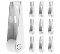 12 Pièces Roulettes de Porte Coulissante Accessoires Complets | Installation Facile pour Portes Patio et Armoires, Roues Basses Profil, Kit Complet pour Réparation et Bricolage