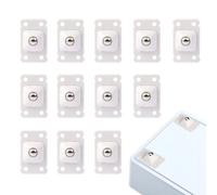 12 Pièces Roulettes pour Meubles, Petite Roulettes pour Meubles Charge 100kg, Roulettes Pivotantes Autocollantes à 360 Degrés pour Meubles Ustensiles de Cuisine Boîtes de Rangement