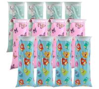 12 Pièces Sac A Vomi Voiture Enfant Cartoon Pour Enfants Vomissement Sacs À Vomi Jetables Pour Les Voyages Ou Urgences Malades Le Mal L'Air Le Mal Du Matin