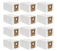 12 Pièces Sac de Aspirateur pour Dreame L10s Ultra / L10 Ultra/L20 Ultra Sacs pour Xiaomi X10+