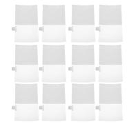 12 Pièces Sachet Déshumidificateur Suspendu Rechargeable, Blanc | Plastique Crochet, Design Moderne et Discret, Contrôle des Odeurs pour Vêtements et Bacs de Rangement