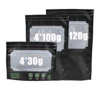 12 Pièces Sacs de Conservation Terploc Grove Bags 30g/100g/120g, Sachets Hermétiques Réutilisables, Contrôle des Odeurs, Protection UV & Régulation d’Humidité (58-62%)