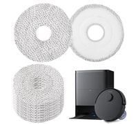 12 Pièces Serpillières de Nettoyage Rechange pour Ecovacs Deebot T50 Pro Omni/T50 Omni/T50 Max | Chiffons pour Ecovacs Deebot T30C, T30 Pro, T30S Pro/Combo/Complete, N30 | Ecovac T30S Serpillières