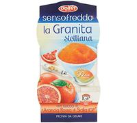 12 pièces Slushie sicilienne à l'orange rouge DOLFIN Cold Sense 12x100 ml avec jus de fruits