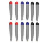12 Pièces Stylet Tactile Passif, Prise Ergonomique | Plastique et Feutre, Pointe Douce Résistante, pour Écrans Ir, Salles de t Ateliers Collaboratifs