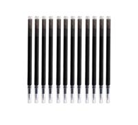 12 Pièces Stylo Effacables Pour Pilot Frixion, Encre Thermosensible, Pour écrire Remplacement Du Stylo (Noir, 0,5mm)