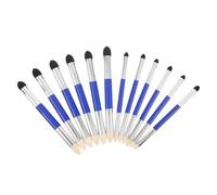 12 Pièces Stylo Éponge Réutilisable pour Artiste à Double Pointe | Estompage sans Rayure sur Papier, Léger et Réutilisable, pour Croquis au Fusain, Pratique aux Examens
