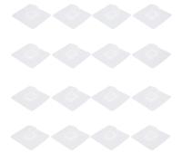 12 Pièces Support D’étagère Adhésif Transparent | Acrylique, Amovible et Facile à Poser, pour Placard et Placard Cuisine, Lot de Supports