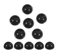 12 Pièces Support de Pied de Tambour à Languette, Rond | Bouchons Ronds Stables, Protège Sol et Instrument, pour Usage Maison ou Studio, Tenue Sûre sur Surfaces Variées
