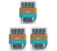 12 Piles Rechargeables USB-C AA / HR6 1700mAh PaleBlue Lithium Ion 1.5V