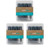 12 Piles Rechargeables USB-C CR123A 860mAh PaleBlue Lithium Ion 3V