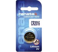 Renata Piles CR2016 Lithium 3V – Lot de 12