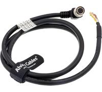 12 Pin Hirose Female Right Angle Open End Cable for Sony Basler Devices 1M