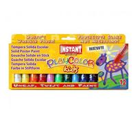 12 Playcolor Gouache Solide En Stick