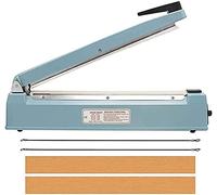 12 Pouces Machine Manuelle De Thermoscelleuse De Sac D'impulsion De Main, Sac En Plastique De Tube De Poly D'outil De Thermoscellage Plus Proche De Scellant De Sac, 2 Kits De Remplacement Gratuits