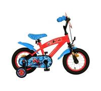 12 Pouces Marvel Araignée Un Vélo Bleu Rouge 3-4,5 Années Roues Stabilisatrices