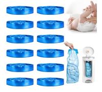 12 Recharge Poubelle a Couche Bebe, 4.5m Sac Poubelle Couche | Bloque Les Odeurs avec 7 Couches Protectrices, pour Tous Les Types de Recharges, pour Litter Lockerii
