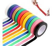 12 Rollen Washi Tape, Rôle Ruban Auto-Adhésif Coloré, Scotch Decoratif, Ruban Adhésif Décoratif, Scotch Scrapbooking, Pour DIY Artisanat Scrapbooking